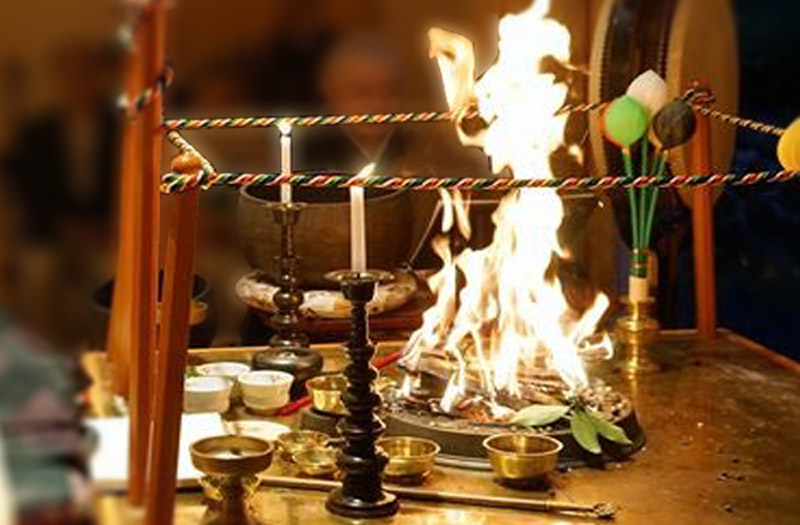 修禅寺 奥の院護摩祈祷イメージ