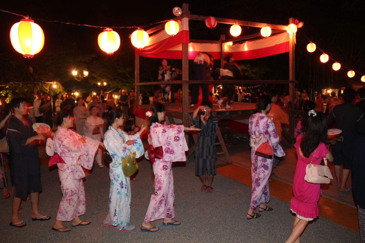 修禅寺　盆踊り