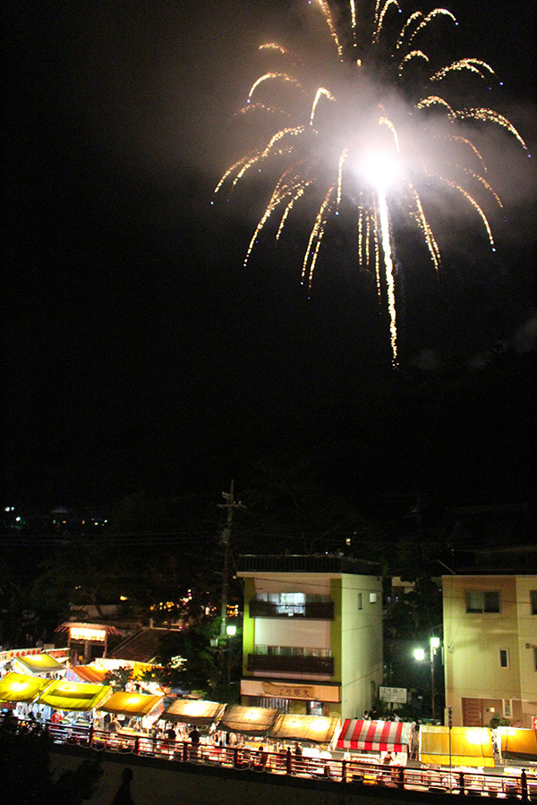 修善寺温泉　弘法大師奉納花火大会