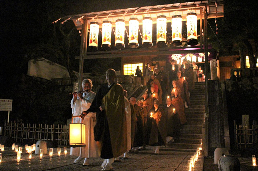 修善寺温泉　秋の万灯会