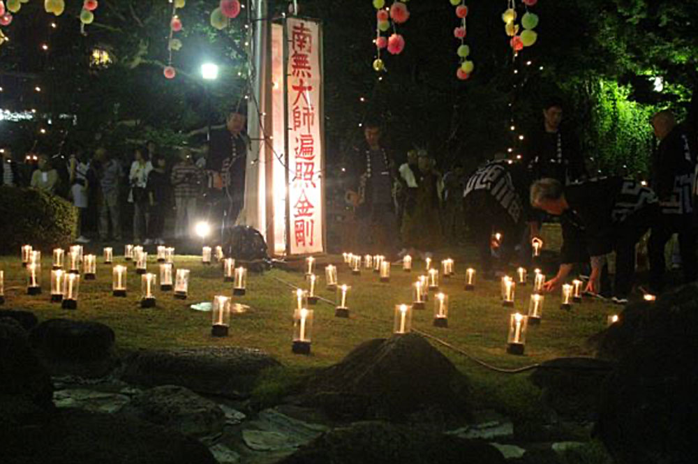 修善寺温泉　秋の万灯会