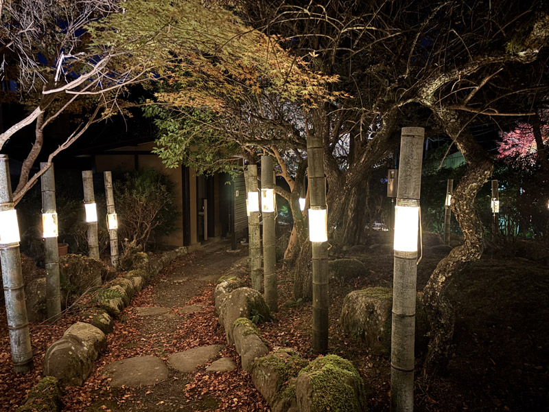 修善寺温泉　匠の灯り径　2024年12月1日〜2025年3月31日開催